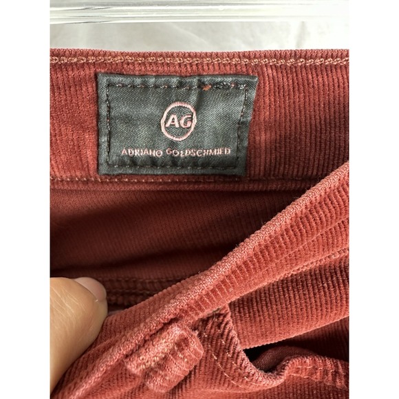 AG Adriano Goldschmied 25R Corduroy CBK Love Story Cigarette Leg Minimalist - Picture 5 of 12